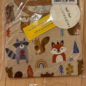 Little Sleepies Woodland Friends Pajama Set